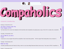 Tablet Screenshot of compaholics-competitions.blogspot.com