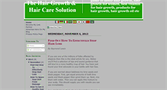 Desktop Screenshot of besthairgrowthsolution.blogspot.com