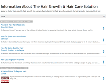 Tablet Screenshot of besthairgrowthsolution.blogspot.com