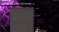 Desktop Screenshot of dezatipocolombia.blogspot.com