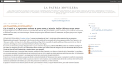 Desktop Screenshot of lapatriamovilera.blogspot.com