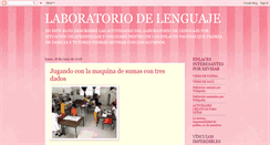 Desktop Screenshot of laboratoriolenguaje.blogspot.com