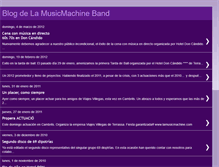 Tablet Screenshot of lamusicmachine.blogspot.com