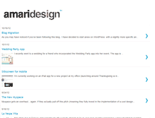 Tablet Screenshot of amaridesign.blogspot.com