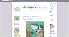 Desktop Screenshot of jamiesmithillustration.blogspot.com