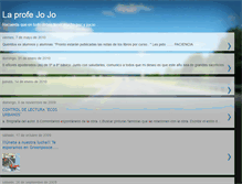 Tablet Screenshot of lenguajevivoconlaprofesorajovina.blogspot.com