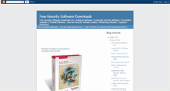 Desktop Screenshot of freesecuritysoftwaredownloads.blogspot.com