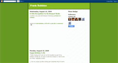 Desktop Screenshot of frankrobbins.blogspot.com
