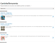 Tablet Screenshot of cantinhoternurento.blogspot.com