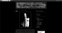 Desktop Screenshot of myworld-myblood.blogspot.com
