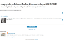 Tablet Screenshot of mistresidolos.blogspot.com
