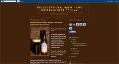 Desktop Screenshot of exceptionalbrew.blogspot.com