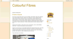 Desktop Screenshot of colourfulfibres.blogspot.com