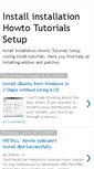 Mobile Screenshot of install-howto.blogspot.com