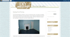 Desktop Screenshot of diymusings.blogspot.com