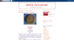Desktop Screenshot of nocas-bonspetiscos.blogspot.com