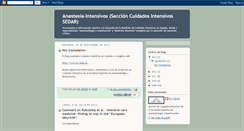 Desktop Screenshot of anestesia-intensivos.blogspot.com