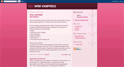 Desktop Screenshot of nrmvampires.blogspot.com