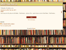 Tablet Screenshot of ipcctaxnov11.blogspot.com