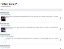 Tablet Screenshot of fantasyguru37.blogspot.com