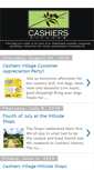 Mobile Screenshot of cashiersvillage.blogspot.com