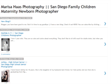 Tablet Screenshot of marisahaasphoto.blogspot.com