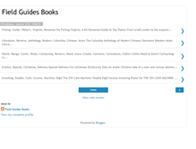 Tablet Screenshot of field-guides-books.blogspot.com