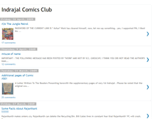 Tablet Screenshot of indrajal-comics.blogspot.com