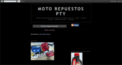 Desktop Screenshot of motorepuestos.blogspot.com