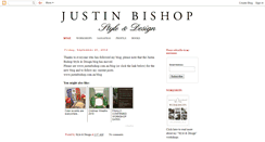 Desktop Screenshot of justinbishopstyle.blogspot.com