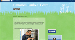 Desktop Screenshot of canariospaulocosta.blogspot.com