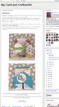 Mobile Screenshot of cardsandcraftworld.blogspot.com