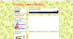 Desktop Screenshot of consejossobreladiabetes.blogspot.com