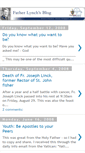 Mobile Screenshot of fatherlynch.blogspot.com
