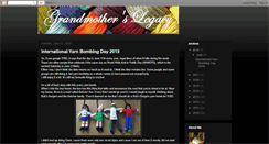 Desktop Screenshot of gmotherslegacy.blogspot.com