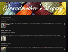 Tablet Screenshot of gmotherslegacy.blogspot.com