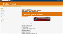 Desktop Screenshot of daddymusica.blogspot.com