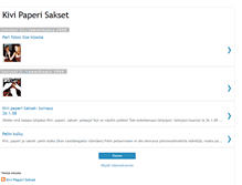 Tablet Screenshot of kivipaperisakset.blogspot.com