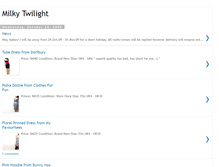 Tablet Screenshot of my-milky-twilight.blogspot.com