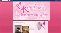 Desktop Screenshot of kristicares.blogspot.com