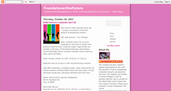 Desktop Screenshot of foundations4thefuture.blogspot.com