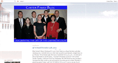 Desktop Screenshot of johncarterfamily.blogspot.com