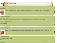 Tablet Screenshot of frozencinnamon.blogspot.com