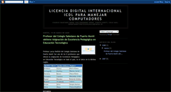 Desktop Screenshot of icdlsalesianos.blogspot.com