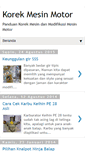 Mobile Screenshot of korekmesin.blogspot.com