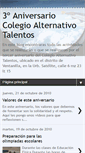 Mobile Screenshot of aniversariotalentos-xaulo.blogspot.com