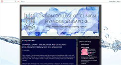 Desktop Screenshot of hypnotherapy-training-singapore.blogspot.com