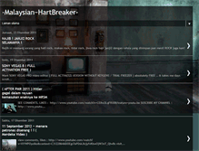 Tablet Screenshot of malaysianhartbreaker.blogspot.com