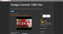 Desktop Screenshot of dodgecoronet1950.blogspot.com