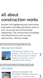 Mobile Screenshot of constructioninformation3.blogspot.com